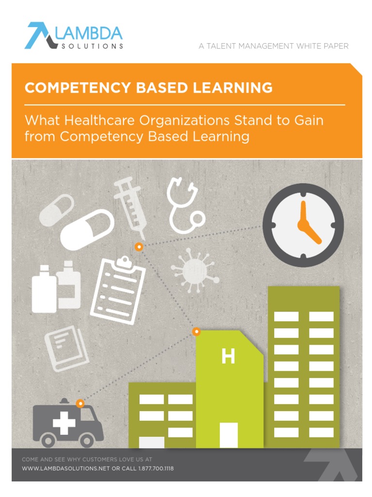 Lambda Solutions Competency Based Learning What Healthcare ...