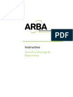 Instruct Ivo de Deducciones Online ARBA