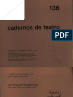 Cadernos Do Teatro 136