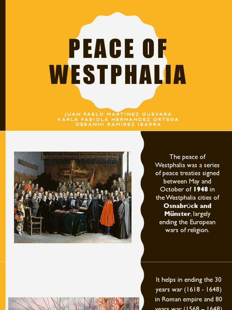 Peace of Westphalia | PDF | Global Politics | International Relations