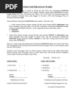 Contoh Surat Kuasa Yang Sudah Meninggal Contoh Surat