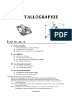 CRISTALLOGRAPHIE