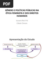 GÊNERO E POLÍTICAS PÚBLICAS NA ÓTICA FEMINISTA