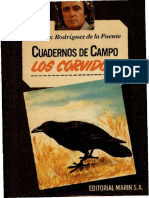 Cuadernos de Campo 17 F R de La Fuente Los Corvidos Marin 1978