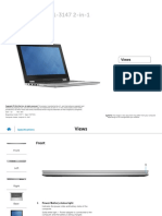 Dell Inspiron 11 3147 Laptop Reference Guide en Us 1