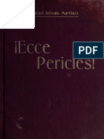 Ecce Pericles, Rafael Arevalo Martínez