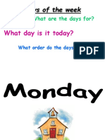 Days of The Week