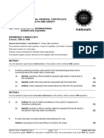 NEBOSH-IGC2-Past-Exam-Paper-March-2013 Tma PDF