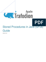 Trafodion SPJ Guide
