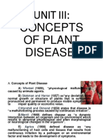 Unit III Plant Disease and Symptoms