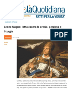 Leone Magno e La Lotta Contro Le Eresie