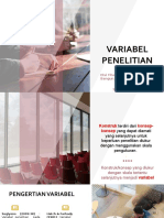 Variabel Penelitian