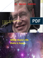 Stephen William Hawking: English Theoretical Physicist Cosmologist Author