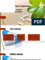 PPT Teknologi Sediaan Suplemen