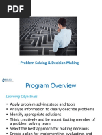 Training (Problem Solving - Decision Making)