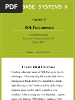 CH 3 - SQL Fundamentals