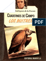 Cuadernos de Campo 10 F R de La Fuente Los Buitres Marin 1978