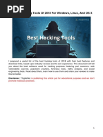 12 Best Hacking Tools of 2018 For Windows, Linux, and OS X PDF