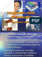 Biochimia clinica 2010, USMF, Introducere