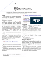 ASTM C 1549 Determination-of-Solar-Re ectance-Near-Ambient-Temprature-using-aportable-solar-reflectometer PDF