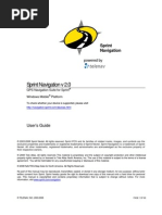 Sprint Navigation v2.0 for Treo 800w, HTC Touch, Motorola Q9c