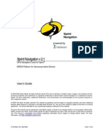 Sprint Navigation v2.1 for Samsung Instinct