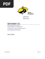 Sprint Navigation v2.8 for Android Phones