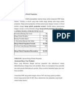 Akuntansi Harga Pokok Penjualan: Overhead Yang Kurang Dibebankan