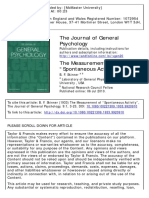 Skinner, B. F. (1933) - The Measurement of 'Spontaneous Activity'