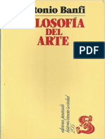 Banfi, Antonio. Filosofia Del Arte PDF