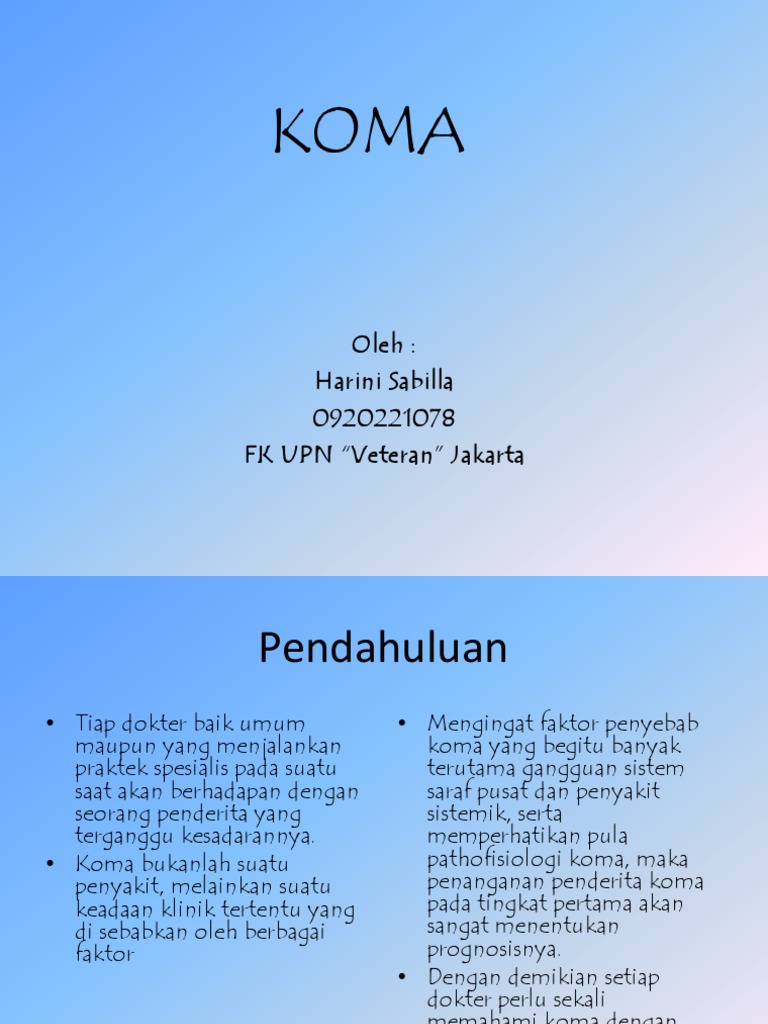 Koma | PDF