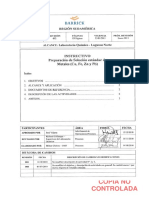 OPR-ILN-149Instructivo Preparación de Solución Estandar de Metales Cu Fe ZN y PB