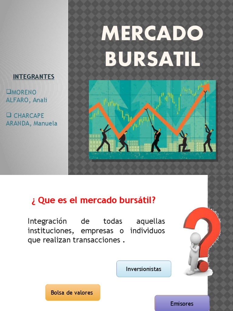 Funcionamiento del Mercado Bursátil | PDF | Bolsa | Compartir (Finanzas)