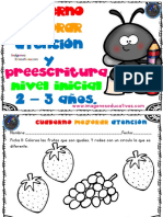 Fichas para Trabajar La Preescritura Nivel Inicial 2 - 3 Años Parte2