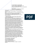 Questionarios Seminarios Do Livro de Justiça, Michael Sandel