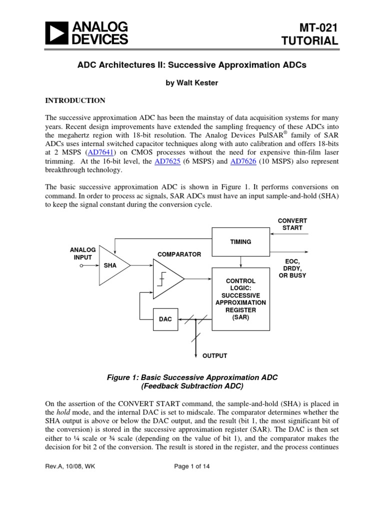 Successive Approx | PDF