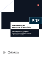 CAPOLECCHIA, STAGNARO, NAVARRO, Manual de Escritura para Carreras de Humanidades PDF