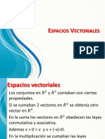 14 Espacios Vectoriales