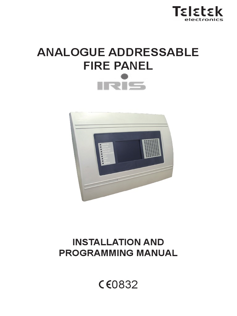 IRIS Fire Panel Installation Manual | PDF | Power Supply | Guarantee
