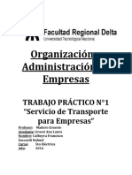 Organización y Administración de Empresas