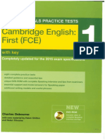 FCE Essential 1