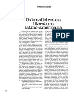 CANDIDO, Antonio. Os Brasileiros E A Literatura Latino-Americana PDF