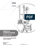 Manual de Operación y Partes PR8HA PDF