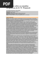 Winnicott - CONSULTAS TERAPEUTICAS (resenha).docx