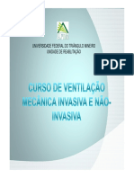 Curso de Ventilação Mecânica na UFTM