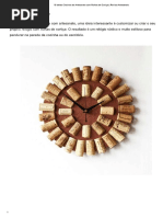 Relógio de Parede ROLHA