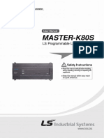 MASTER-K80S LS Programmable Logic Controller Safety and Operation Manual