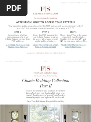 Fabrics Store Com Classic Bedsheets