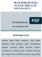 Identifikasi Boraks Pada Kerupuk Yang Dijual Di Pasar