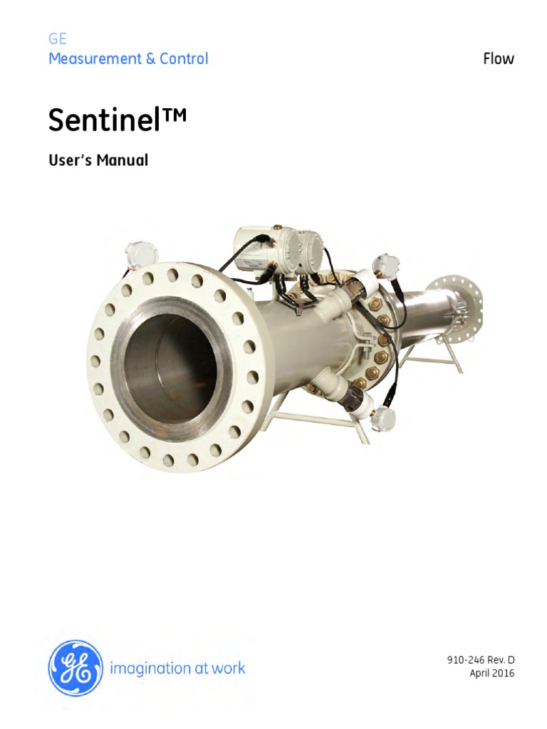 Sentinel Usersmanuals Revd English | PDF | Flow Measurement ...